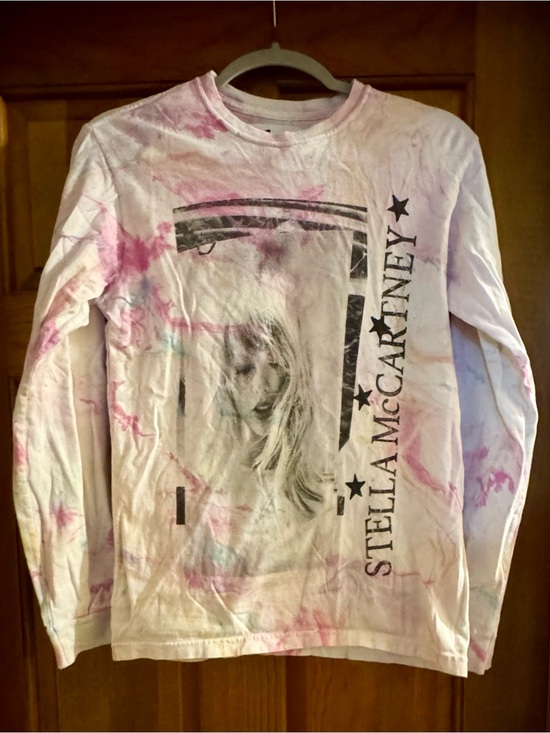 Stella McCartney Tops - RARE Taylor Swift x Stella McCartney Merch Pink Long Sleeve Top Lover SIZE S